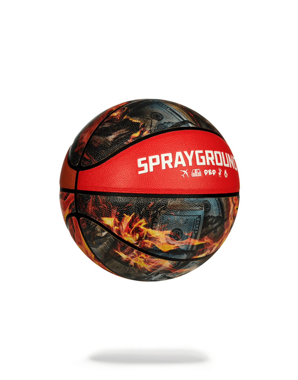 Sprayground Shop - SPALDING X SPRAYGROUND FIRE BASKETBALL On Sale - Sprayground Shop SPALDING X SPRAYGROUND FIRE BASKETBALL On Sale-01-0