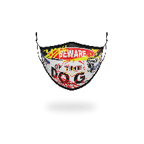 HOT SALE ☆☆☆ ADULT BEWARE OF THE DOG FORM-FITTING FACE MASK-20