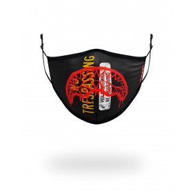 HOT SALE ☆☆☆ ADULT NO TRESSPASSING FORM FITTING FACE MASK
