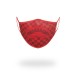 HOT SALE ☆☆☆ SHARKS IN PARIS (RED) FORM-FITTING MASK